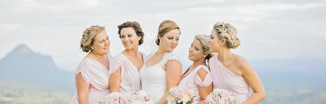 white runway bridesmaid dresses White Bridesmaids Dresses? Yes Please!