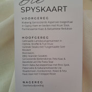 Ruan van Heerden Spyseniering