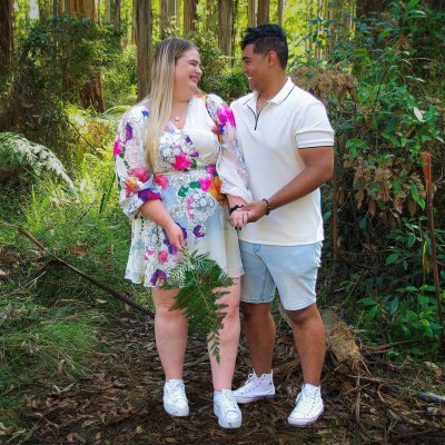 Emily Laumen and Zain Mathews